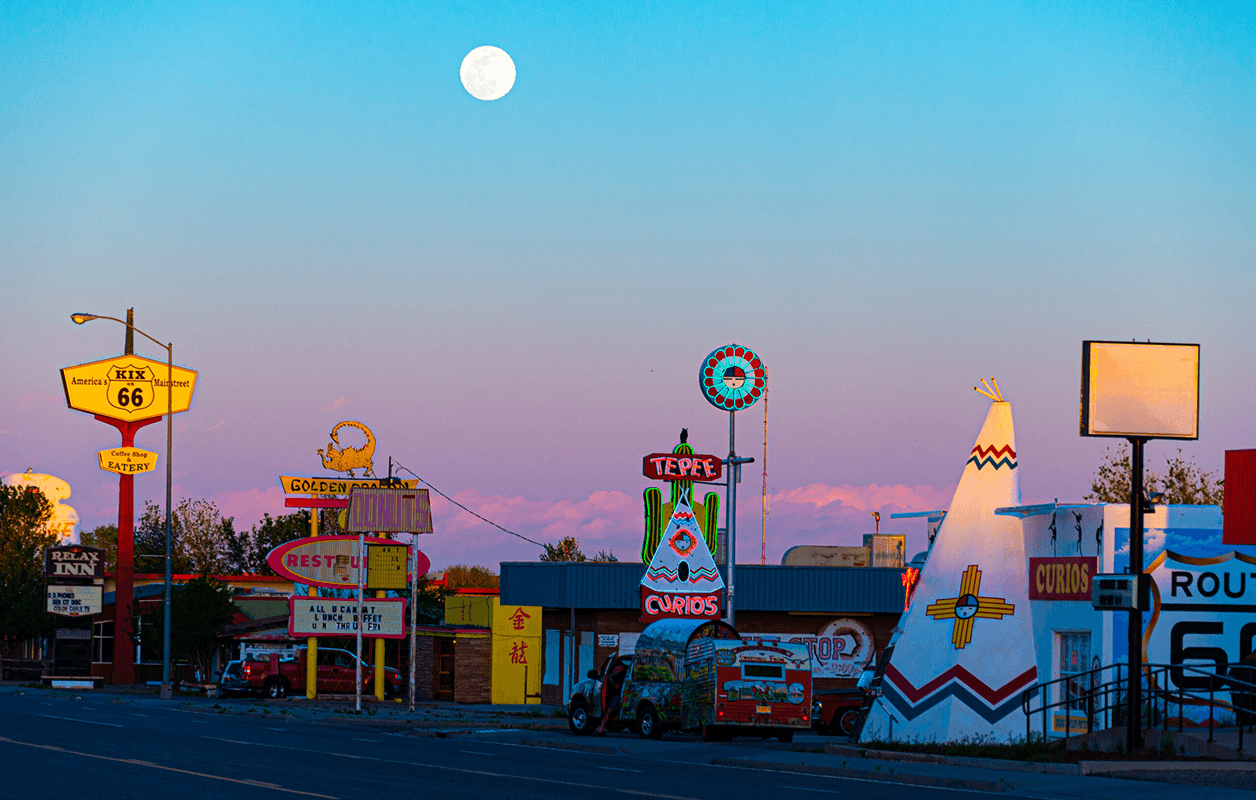 Tucumcari Shopping Area (Tucumcari, NM)